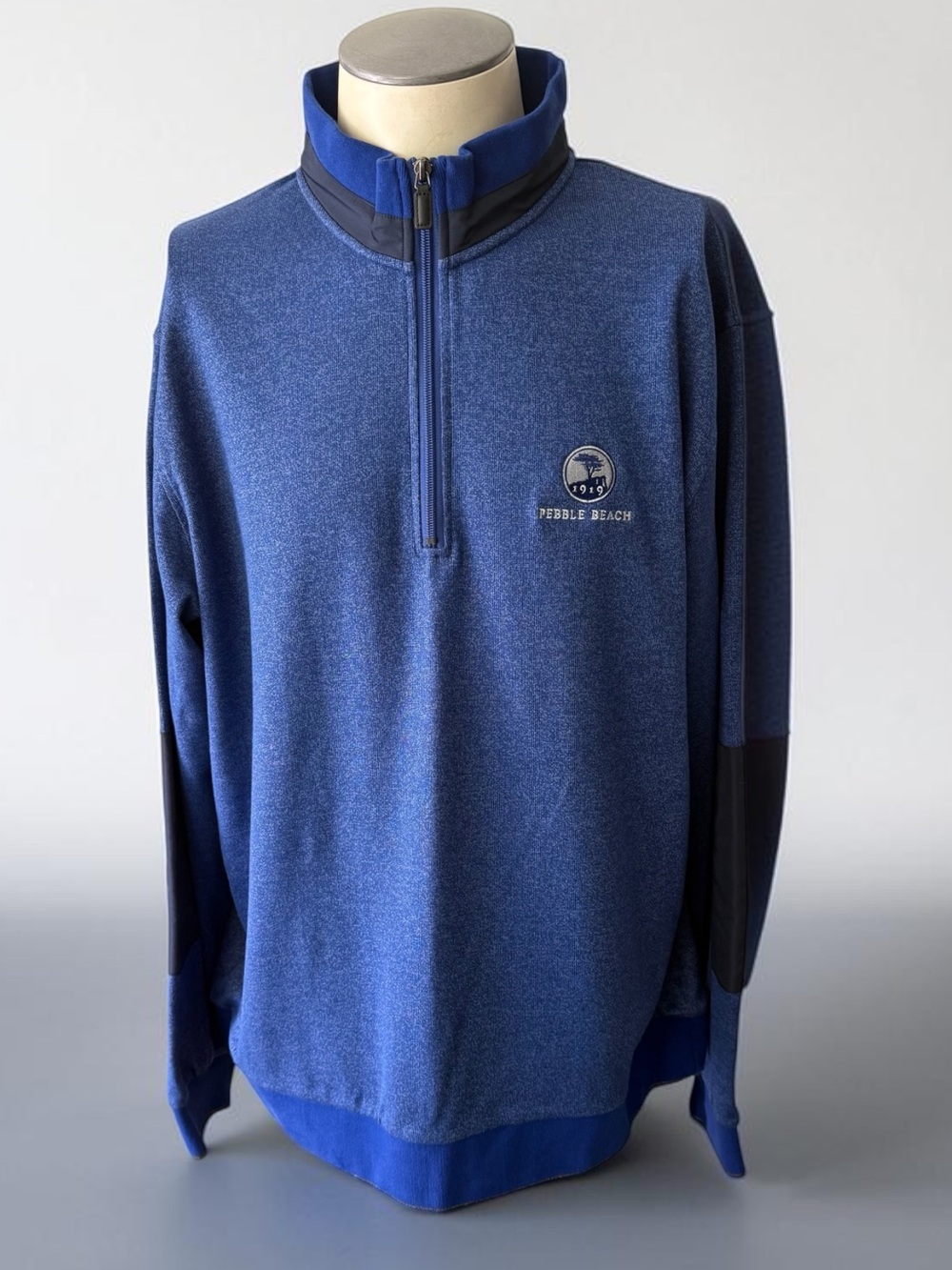 New! BUGATCHI PEBBLE BEACH Golf Quarter Zip Pullover Size XXL